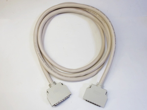 即決 送料無料 SCSI ケーブル 約2m ハーフピッチ オス 50pin ー オス 50pin DAIDEN SCSI 100 E91337 ★動作確認済み★