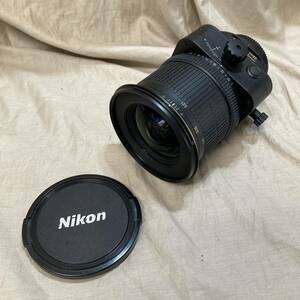 [T1962]1 jpy start beautiful goods NIKON Nikon PC-E NIKKOR 24mm 1:3.5D ED PC lens 