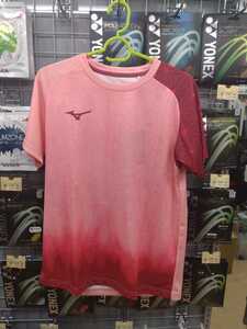 [MIZUNO 62JA2Z2165 XS]MIZUNO( Mizuno ) T-shirt N pink ... legume . badminton tennis soft tennis ... blade 