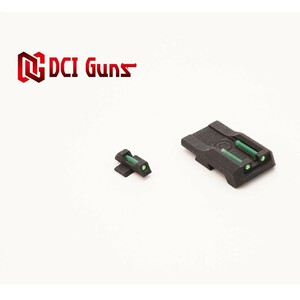 DCI GUNS 集光サイト iM 照準器 [ ハイキャパ5.1 / GBB用 ] ディーシーアイ 蓄光 カスタムサイト