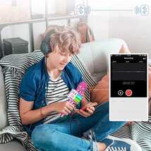 4 in 1ワイヤレスカラオケマイク双方向接続と高い互換性_画像5