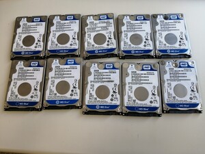 WD HDD 2.5インチ 320GB 10点セット