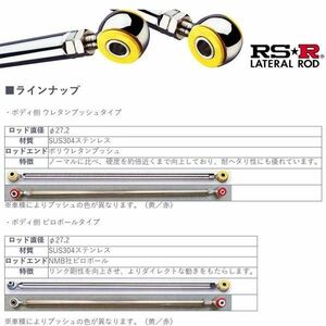 ラテラルロッド ローダウン時のポジション調整 スクラムバン DG17V 27/2～ RSR LTS0008P