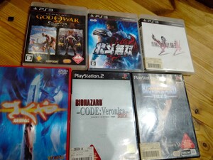 ゲームソフト PS2、3 まとめ売り