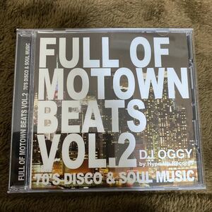 【DJ OGGY】Full of Motown Beats Vol.2 - 70’s Disco & Soul Music【MIX CD】【R&B / SOUL / DISCO】【廃盤】【送料無料】