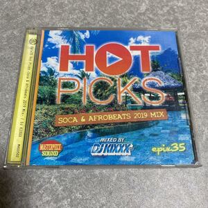 【DJ KIXXX】HOT PICKS - SOCA & AFROBEATS 2019 MIX -【MIX CD】【廃盤】【送料無料】
