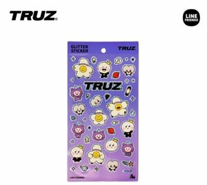 TRUZ グリッターステッカー GLITTER STICKER (A) ステッカー デコシール スマホデコ シール トゥルーズ