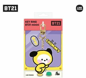 BT21 Minini 公式 アクリルキーリング BTS JIMIN ジミン　キーリング　 アクセサリー (CHIMMY)