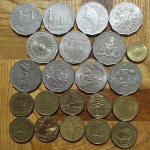 オーストラリア　記念硬貨　22種
