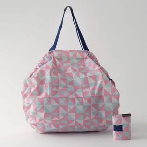 MARNA Shupatto コンパクトバッグ トライアングル(ピンク)エコバッグ