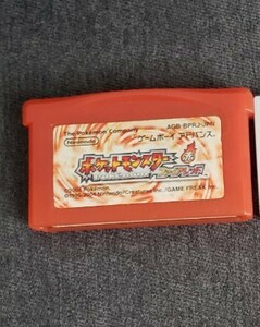 ゲームボーイアドバンス ファイアレッド ポケットモンスター ソフト ポケモン ポケモンファイアレッド GBA