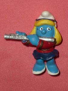  ultra rare! Kawai i! 2001 year SMURF Smurf character figure ⑤