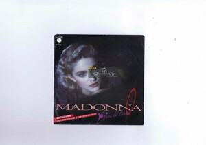 【 7inch 】 盤質新品同様 Madonna - Live To Tell カラー・ヴァイナル [ 国内盤 ] [ Sire / P-2106 ] インサート付 マドンナ