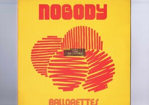 【 12inch 】 Nobody - Ballorettes [ US盤 ] [ Ubiquity / UR12102 ]