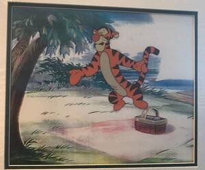 ディズニー クマのプーさん　ティガー 原画 セル画 限定 レア Disney 入手困難