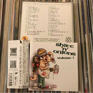 SHITE'N'ONIONS VOLUME 1 帯CD アイリッシュパンク ラスティック irish