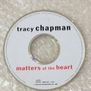 ◆CDディスクのみ トレイシー・チャップマン[TRACY CHAPMAN]｜Matters of the Heart [WMCS-438] 【26】