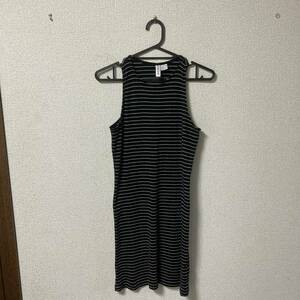 H&M( H and M )DIVIDED One-piece M размер 170/96A черный / серый окантовка 