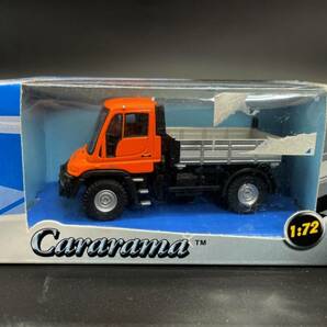 〓HONGWELL〓ホンウェル カララマ 1/72 メルセデスベンツ ウニモグ（オレンジ） Mercedes Benz Unimog@Cararama ミニカーの画像2