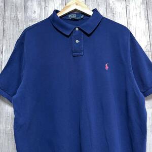 ラルフローレン POLO Ralph Lauren Polo ポロシャツ 半袖シャツ メンズ ワンポイント Lサイズ 2-54