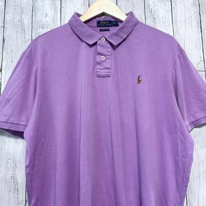 ラルフローレン POLO Ralph Lauren Polo ポロシャツ 半袖シャツ メンズ ワンポイント XLサイズ 2-114