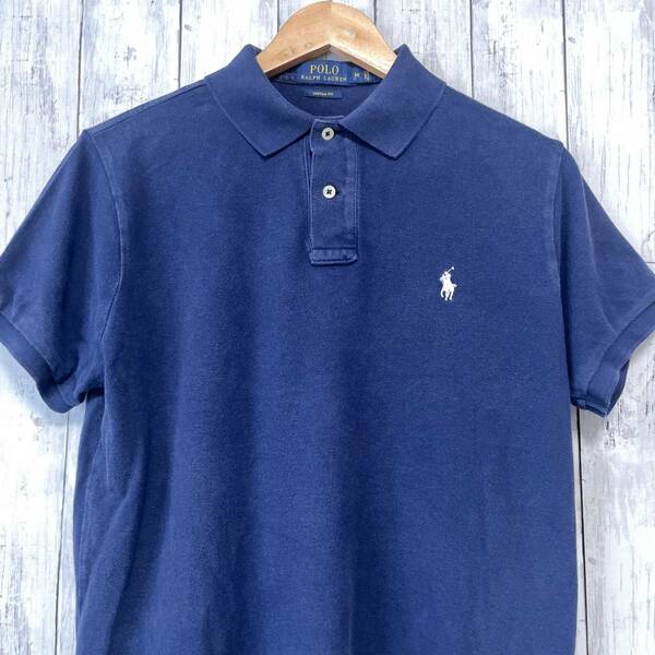 ラルフローレン POLO Ralph Lauren Polo ポロシャツ 半袖シャツ メンズ ワンポイント Mサイズ 2-121