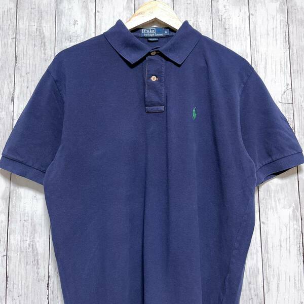 ラルフローレン POLO Ralph Lauren Polo ポロシャツ 半袖シャツ メンズ ワンポイント Mサイズ 2-135