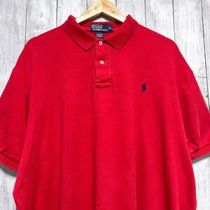 ラルフローレン POLO Ralph Lauren Polo ポロシャツ 半袖シャツ メンズ ワンポイント XLサイズ 2-143