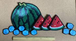  watermelon wall surface decoration 