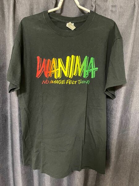 超美品　WANIMA シャツ　ワンチャンスナイト ワニマ ビンテージ