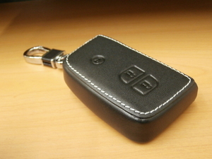  exclusive use smart key case 6 black white Lexus / original leather 40 series latter term LS460/LS460L/LS600h/LS600hl smart key key case design original 