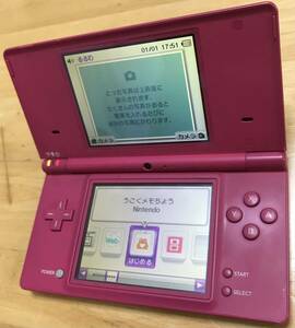 【動作確認済】Nintendo ニンテンドー DSI レッド　任天堂