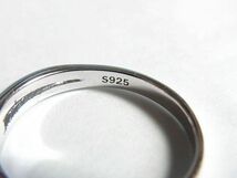 未使用品SVシルバー925リング指輪14.5号_画像2