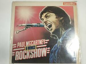 レーザーディスク LD ポール・マッカートニー & ウイングス Paul McCartney & Wings ROCK SHOW