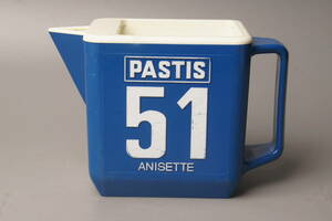 売切り★その413　フランスアンティーク　樹脂製ミルクポット　PASTIS　51　ANISETTE　キッチン　雑貨