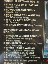 Roy Gaines ： Gainelining Featuring Crusaders LP (( Lowdown And Funky / Houston Texas / 落札5点で送料無料_画像3