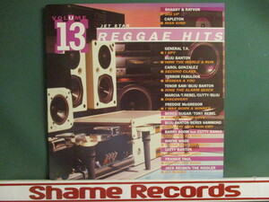 VA ： Reggae Hits Vol.13 LP (( ダンスホール / ラバーズ / Marcia Griffiths / Tony Rebell / Cutty Ranks / Beres Hammond