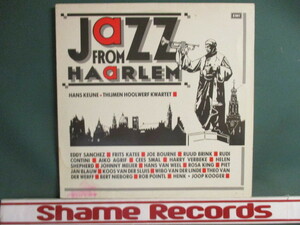 Hans Keune / Thijmen Hoolwerf Kwartet ： Jazz From Ha(a)rlem LP (( Strolling / Indiana (Back Home Again In Indiana)