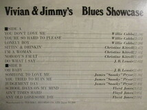 VA ： Vivian & Jimmy's Blues Showcase LP (( Willie Cobbs / J.B.Lenoir 他 / 落札5点で送料無料_画像3