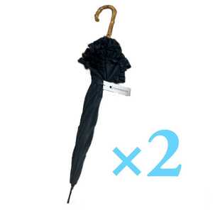 Sambarrier 100 м размер Frill Black x 2 Parasol Black