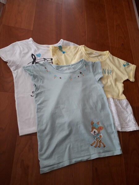 女の子用服まとめ売り Tシャツ カットソー 120 130