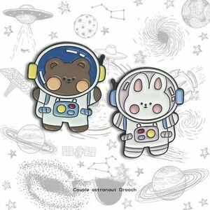 宇宙飛行士ピンバッジセット