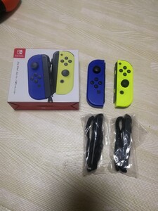 ★☆任天堂switch 純正ジョイコン ブルー×イエロー 一部ジャンク☆