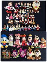 □8-10 Disney 東京ディズニーランド シー ミッキー ミニー チップとデール ぬいぐるみバッジ 他 60体まとめ売り ぬいば 記念 15周年 正月_画像9