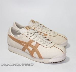 onitsuka Tiger Tiger Corse a1183A055 beige US4 22.5cm leather beautiful goods use barely ONITSUKA TIGER TIGER CORSAIR