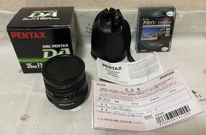 ペンタックス PENTAX DA 35mm F2.8 Macro Limited 中古美品 保証書あり