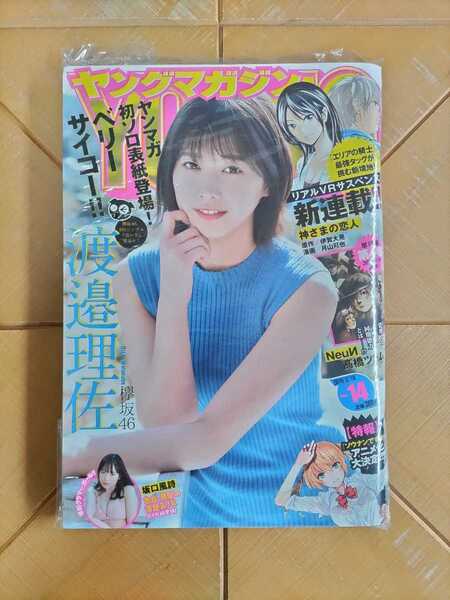 ヤングマガジン 2019年3月18日号・渡邉理佐(欅坂46/櫻坂46)・坂口風詩