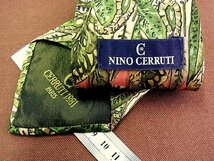 ♪26595C♪良品【葉っぱ 植物 柄】セルッティ【NINO CERRUTI】ネクタイ_画像2