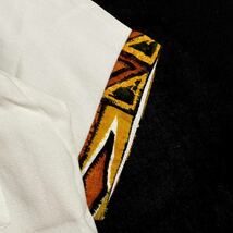 60s レーヨン プルオーバー ハワイアン シャツ / size s / 50s 70s 80s アロハシャツ 50年代 60年代 小紋柄 開襟 バティック_画像6