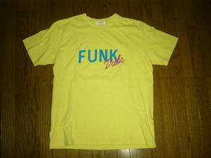 RADIALL ラディアル Tシャツ M 黄色 FUNK カットソー